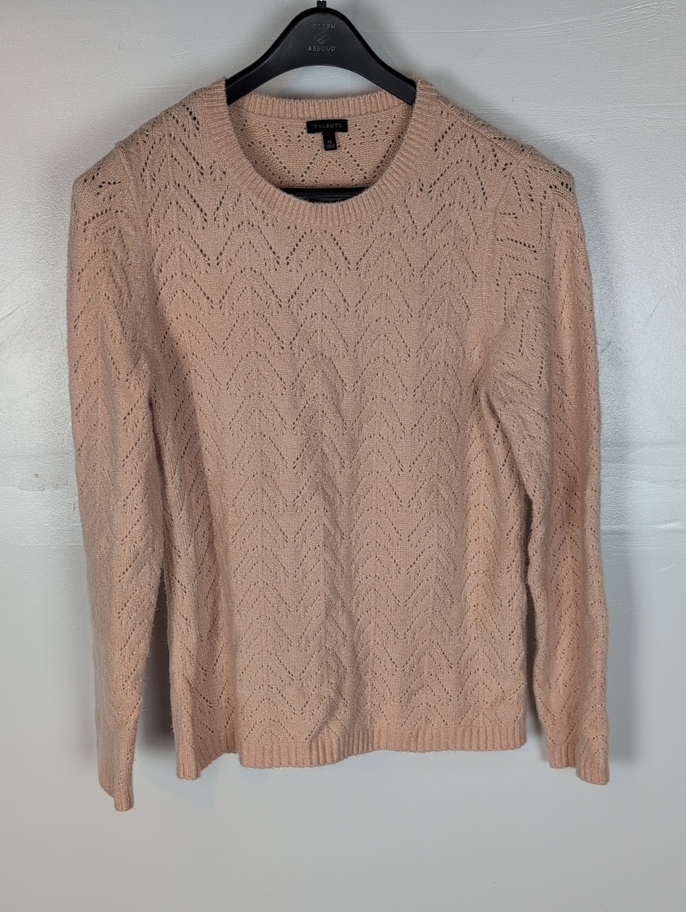 Talbots Super Soft Open Knit Pullover Sweater